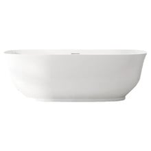 Lisbon Oval Acrylic Freestanding Bath with  Floor Mounted Mixer Package